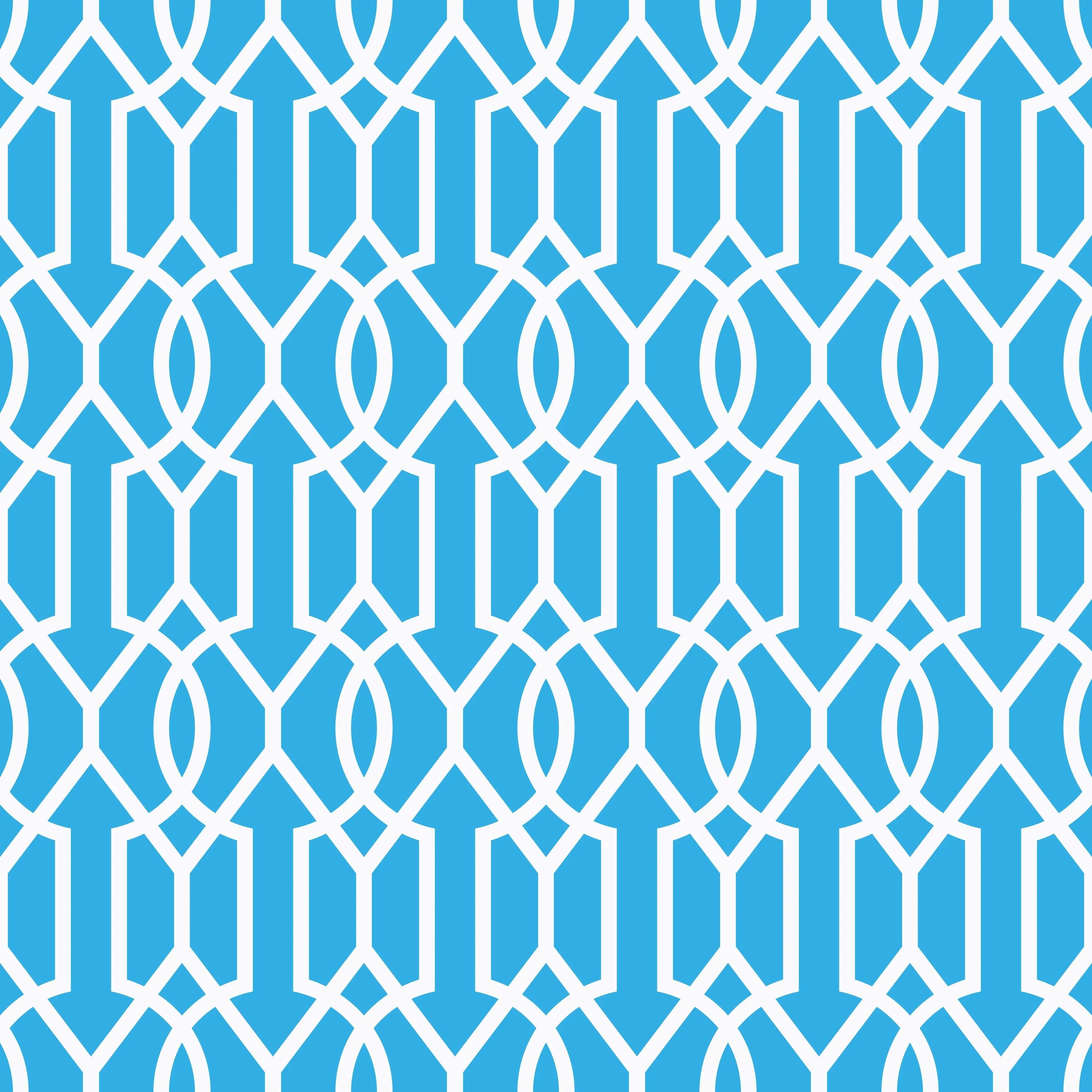 Hampton Sleeveless Tunic Dress Cupid Arrow Blue White Katherine Way